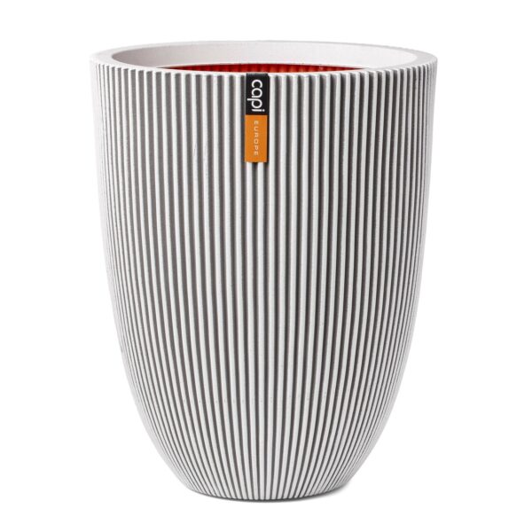 Vaso elegant low Groove NL 34x46 ivory